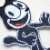 画像2: ワッペン フィリックスザキャット Felix The Cat(S) (2)