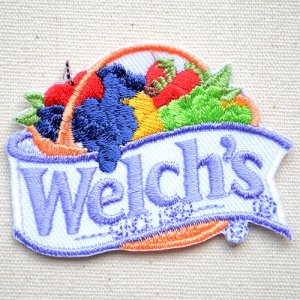画像1: ワッペン ウェルチ Welch's (1)
