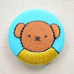 画像: 刺繍ブローチ ボリス Dick Bruna/ディック ブルーナ