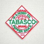 画像: ワッペン TABASCO タバスコ(S)