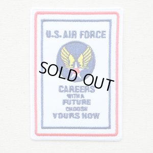画像1: ミリタリーワッペン U.S.Air Force エアフォース  (1)