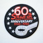 画像: ロゴワッペン スナップオン Snap-on 60th