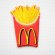 画像1: ワッペン マクドナルド McDonald's ポテト (1)