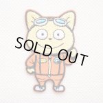 画像: ワッペン 宇宙なんちゃらこてつくん こてつ(オレンジスーツ)