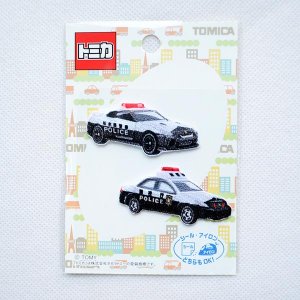 画像3: ワッペン トミカ 日産GT-Rパトロールカー トヨタクラウンパトロールカー(2枚組) (3)