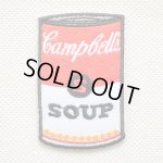 画像: ミニワッペン キャンベルスープ缶 Campbell's Soup(S)