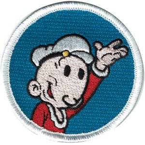 画像1: ワッペン POPEYE ポパイ スウィーピー (1)