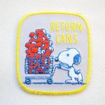 画像: シールワッペン スヌーピー エコ RETURN CANS (S02Y2388)