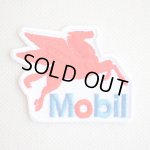 画像: ミニワッペン モービル ペガサス Mobiloil(S)