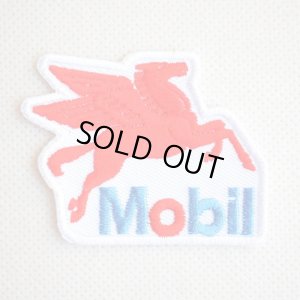 画像1: ミニワッペン モービル ペガサス Mobiloil(S) (1)