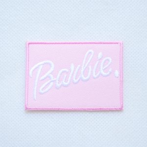 画像1: ミニワッペン Barbie バービー (1)