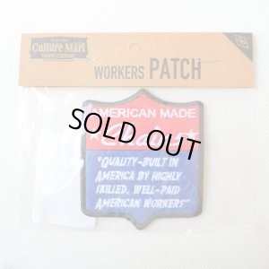 画像3: USAアドバタイジングワッペン AMERICAN MADE Chains レッド&ブルー&ブラック (3)