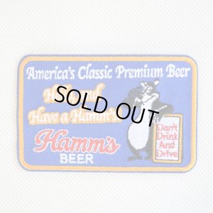 画像1: ワッペン ハムズ ビール Hamm's Beer (1)