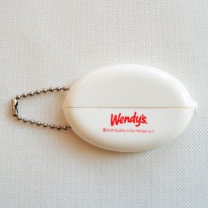 画像3: コインケース ウェンディーズ Wendy's ホワイト ラバー (3)