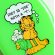 画像2: コインケース ガーフィールド GARFIELD グリーン ラバー (2)