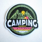 画像: ワッペン CAMPING アウトドアー