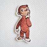 画像: ワッペン おさるのジョージ スマイル CGTV ミニ
