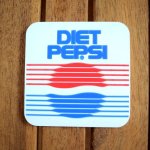 画像: コースター DIET PEPSI ラバー