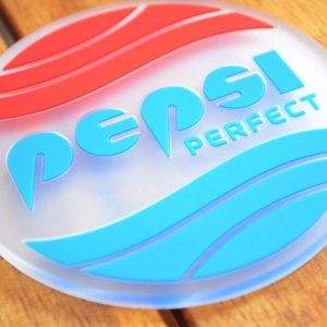 画像2: コースター PEPSI PERFECT ラバー (2)