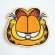 画像1: ワッペン ガーフィールド GARFIELD フェイス (1)