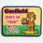 画像: ワッペン ガーフィールド GARFIELD ダイエット