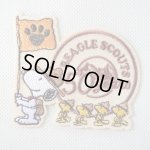 画像: ワッペン ビーグルスカウト BEAGLE SCOUTS 50th スヌーピー&ウッドストック 