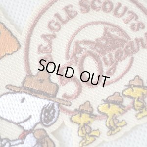 画像2: ワッペン ビーグルスカウト BEAGLE SCOUTS 50th スヌーピー&ウッドストック  (2)