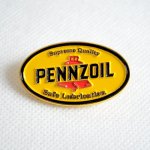 画像: ピンバッジ ペンズオイル PENNZOIL アメリカン