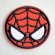 画像1: ワッペン スパイダーマン フェイス (1)