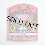 画像: ワッペン ポリス CAMP POINT POLICE