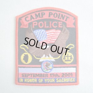 画像1: ワッペン ポリス CAMP POINT POLICE (1)