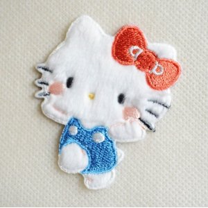 画像1: ワッペン ハローキティ HELLO KITTY サンリオ (1)