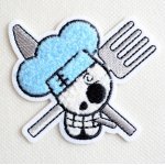 画像: 刺繍シール ワンピース ONE PIECE サンジ サガラ