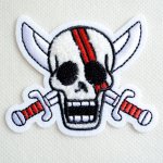 画像: 刺繍シール ワンピース ONE PIECE シャンクス サガラ