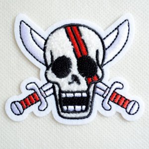画像1: 刺繍シール ワンピース ONE PIECE シャンクス サガラ (1)