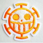 画像: 刺繍シール ワンピース ONE PIECE ロー サガラ