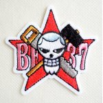 画像: 刺繍シール ワンピース ONE PIECE フランキー サガラ 
