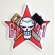 画像1: 刺繍シール ワンピース ONE PIECE フランキー サガラ  (1)