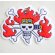 画像1: 刺繍シール ワンピース ONE PIECE キッド サガラ (1)