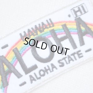画像3: ワッペン ハワイ HAWAII ALOHA ライセンスプレート (3)