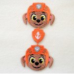 画像: ライン ワッペン パウパトロール ズーマ かわいい