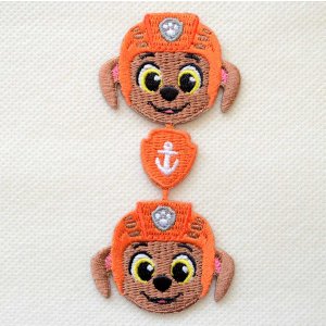 画像1: ライン ワッペン パウパトロール ズーマ かわいい (1)