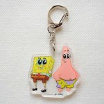 画像: スポンジボブ パトリック キーホルダー キーリング アクリル
