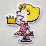 画像: ワッペン スヌーピー サリー 75th アイロン