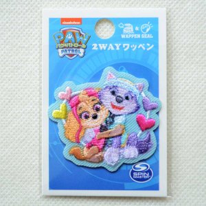 画像3: ワッペン パウパトロール スカイ & エベレスト ハート (3)