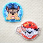 画像: ワッペン パウパトロール チェイス & マーシャル スマイル