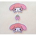 画像: ワッペン マイメロディ サンリオ ライン キティ