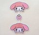 画像: ワッペン マイメロディ サンリオ ライン キティ
