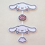 画像: ワッペン シナモロール サンリオ ライン キティ