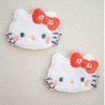 画像: ワッペン ハローキティ HELLO KITTY サンリオ 2枚組